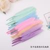 50Pcs20 Colors Colored Goose Feather Small Straight Knife Feather Diy Colored Feather Kindergarten Handmade Feather