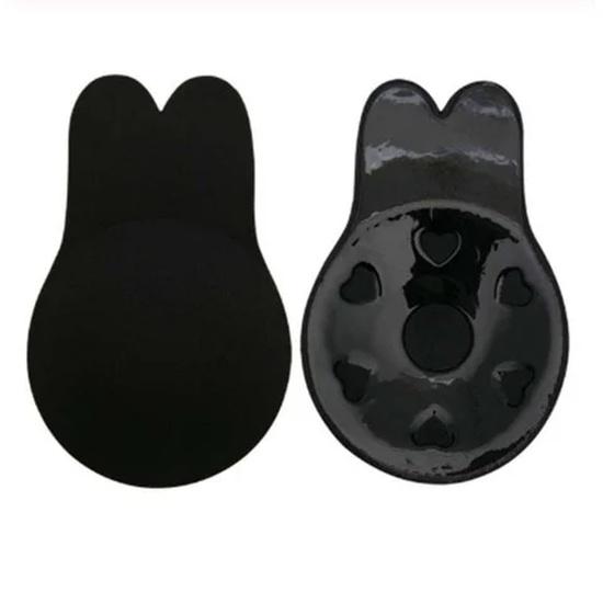 Popular Silicone Adhesive Rabbit Invisible Breast Lift Push Up Silicone Bra Pasties Nipple Cover for Sexy Girl
