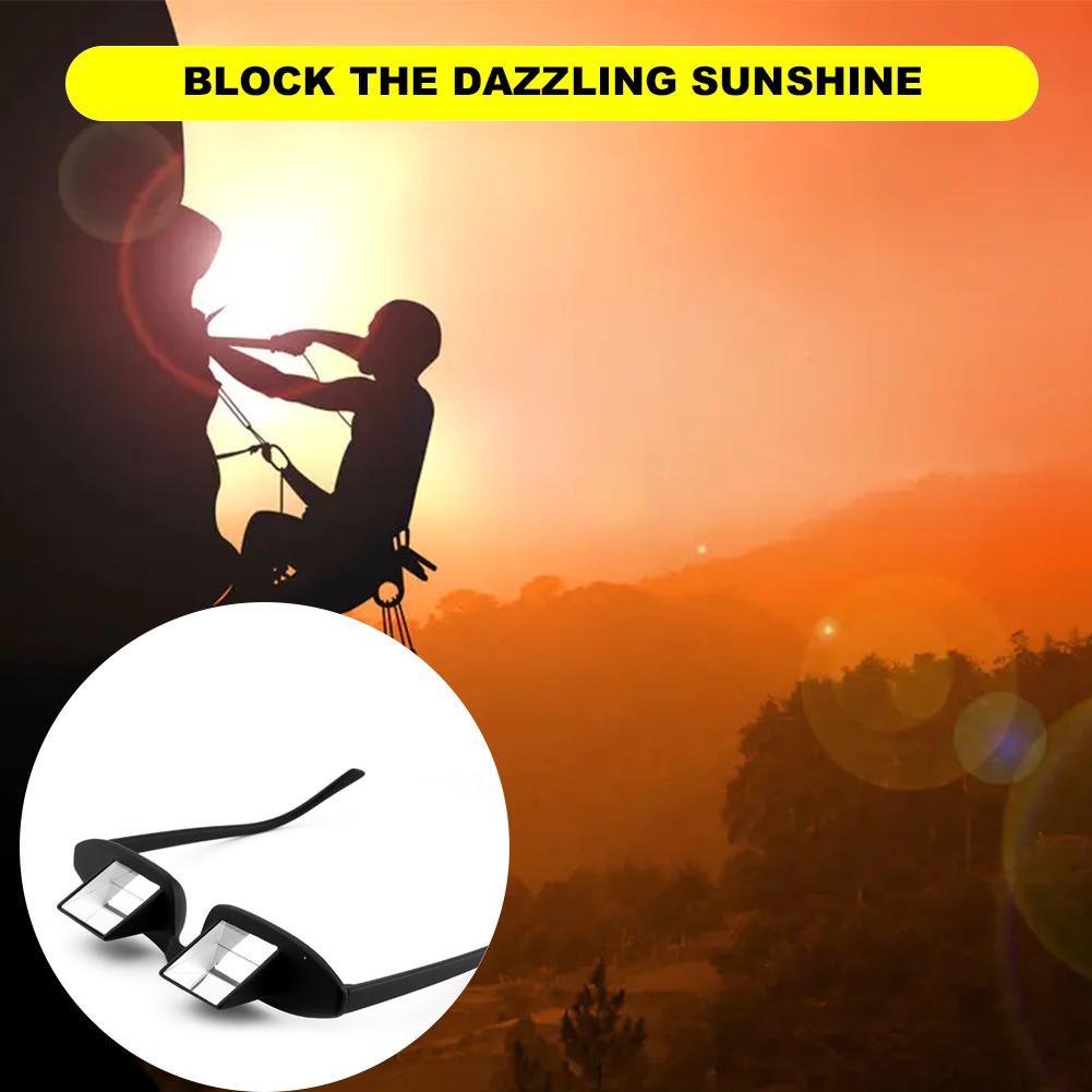 Lekkie okulary asekuracyjne z pryzmatem o wysokiej przezroczystości do wspinaczki skałkowej, wspinaczki halowej i plenerowej M2T1