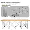 Multifunctional Folding Aluminum Alloy Woodworking and Tiling Table