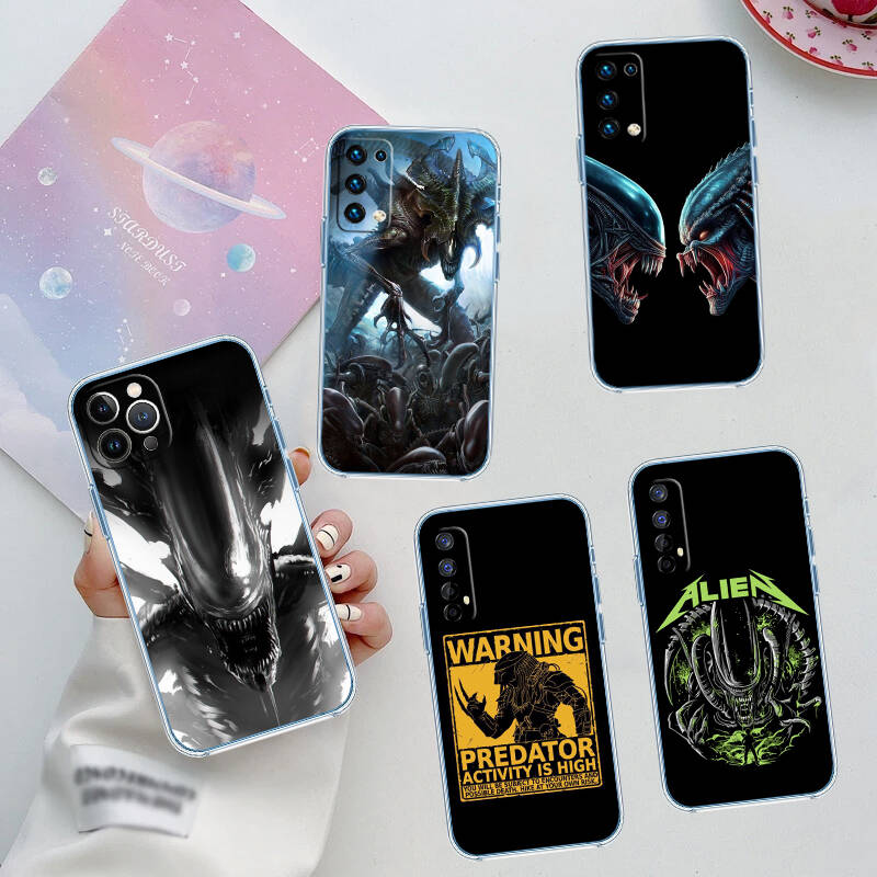 Aliens Predator Phone Case for Motorola G14 G15 G24 G30 G31 G32 G34 G41 G42 G51 G52 G50 G60S G60 G62 G72 G71 G73 G84 G85 G200 E32