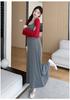 2026 Summer Floral Camisole Dress & Red Sun Protection Cardigan Set