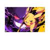 1PC Gengar Flag Banners Four Hole Flag Polyester Outdoor Decor Room Aesthetic