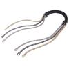 PU Leather Shoulder Strap Metal Bag Chain Replacement Belt Handbag Replacement Strap Bag Strap for Crossbody Bag