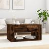 Vidaxl Coffee Table, Smoked Oak, 80X50X40 Cm