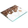Kitchen Multifunctional Decorative Tempered Glass Board Coffee Beans 60X52 Cm