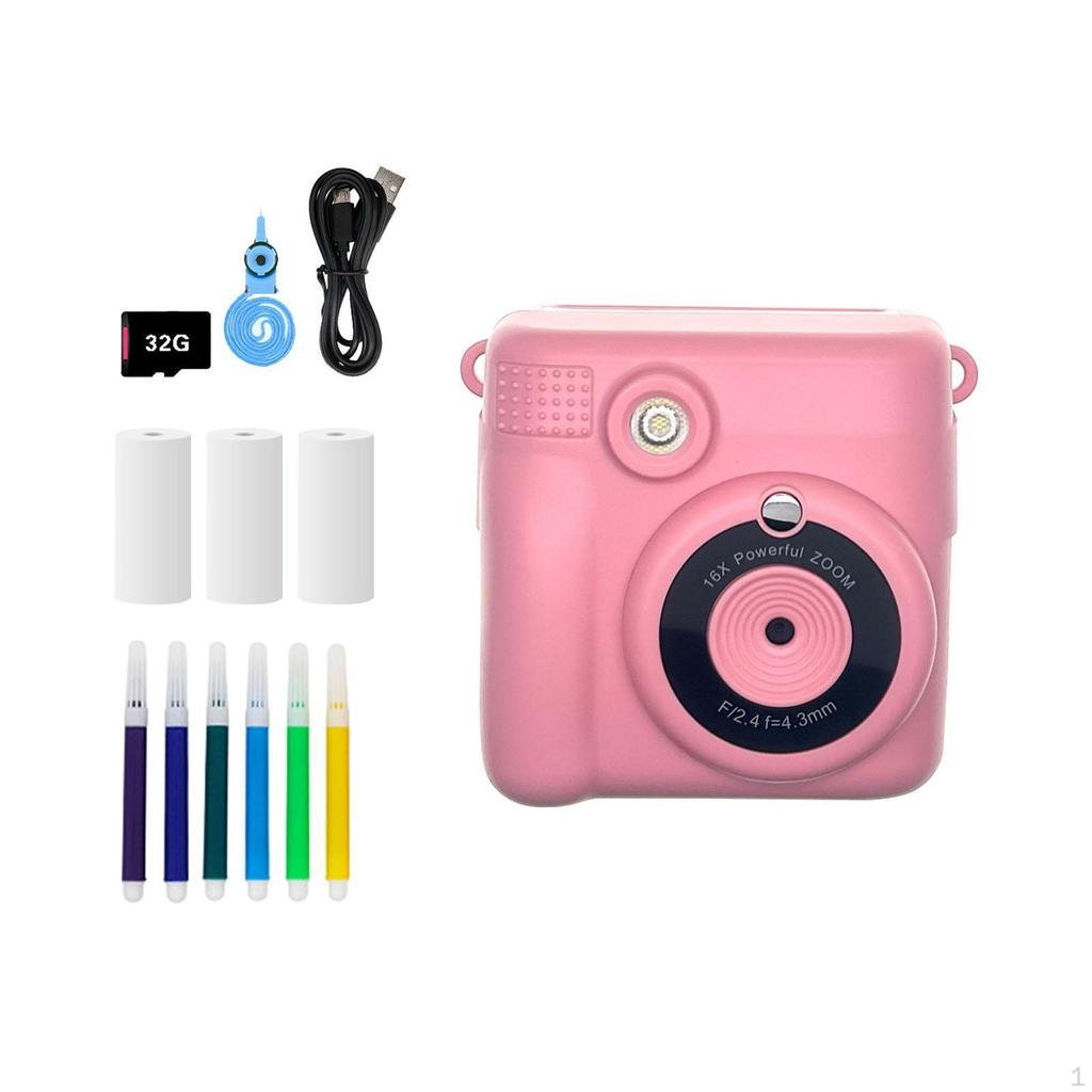 Camera for Kid Toys 2.4in Screen Gift Children's Digital 4 5 6 7