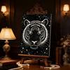 DIY Tiger Pearl Art Painting for Adults/Beginners Gift Home Decor Pearl Gem Paintings Picture Arts Craft 30x40cm Without Frame