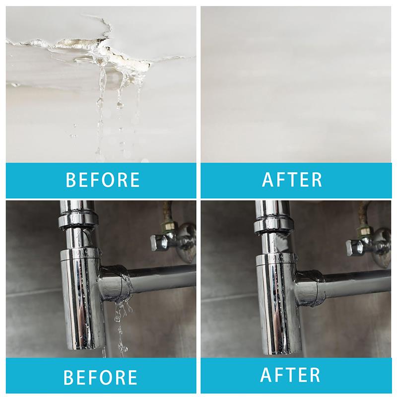 Neviditelný vodotěsný prostředek, transparentní těsnicí nátěr 300/500/1000g lepidlo bez úniku, silné lepidlo, tmel, nástroje pro opravu mezer