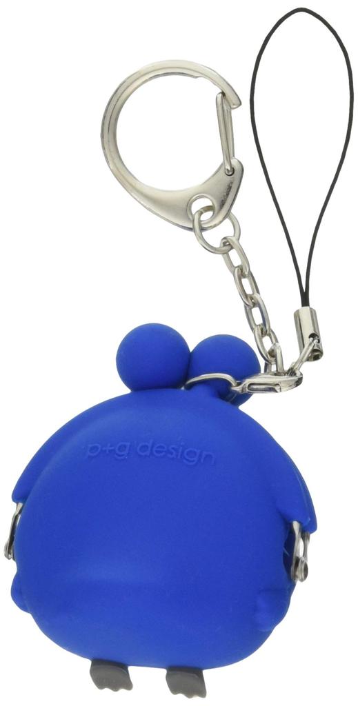 Design 3D FRIENDS BIRD Parrot X X P+g POCHI-Bit Keychain, Blue, Size W4.7 H5.4 D3.2cm, PG-34602