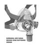 (L) Maschere Nasali Respiratori F5A Maschera Nasale Confortevole Multiuso per Uso dei Pazienti