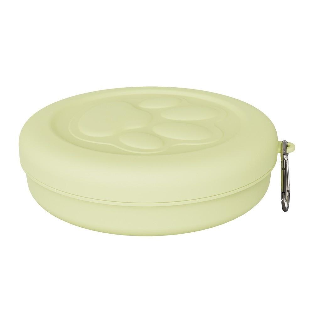 Dual-Purpose Dog Food Feeding Leak-Proof Portable Pet Travel Bowl 2-in-1 Design With Lid Cover Outdoor Pet Bowl Traveling