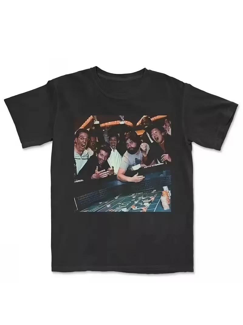 Men s Vintage Street Hipster Graphic T-Shirt - Black Garden Gnome & GNOP Print, S