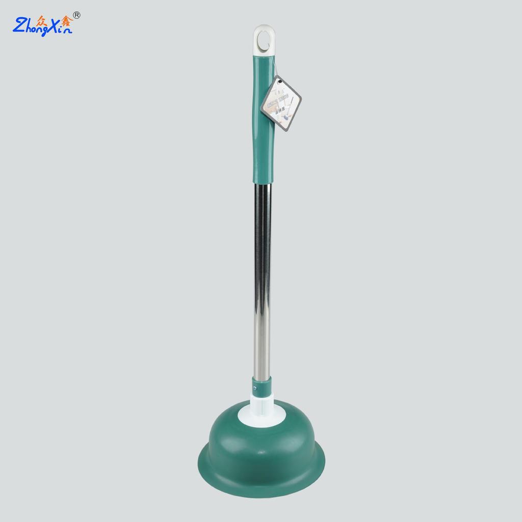 Powerful Toilet Unclogger: Strong Suction & Easy Cleaning, Stainless Steel Rod, Durable & Deformation-Resistant with Hanging Ring.