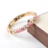 Pulsera de Flores de Colores Esmalte Pulsera de Mano para Mujer Artesanía Pulsera Vintage Cloisonné Niñas