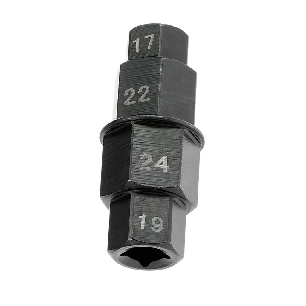 1 Stuks Motorfiets Voor Achter Wielas Zeskant 17 19 22 24mm As Zeskant Spindel Driver Verwijderingsgereedschap Motorfiets As Gereedschap