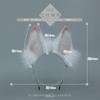 Handmade Plush Fox Ears Headband Cosplay Costume Accessory Sweet Animal Ear Hairband Unisex