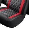 Full Set Car Seat Covers, Universal Fit PU Leather Front and Rear Seat Protectors, Airbag Compatible Automotive Seat