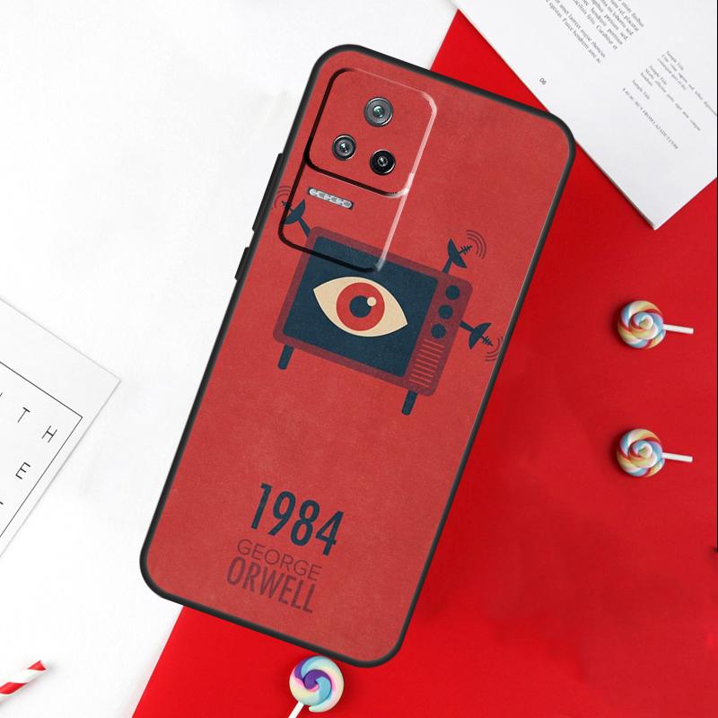 1984 George Orwell Cover For Xiaomi 15 Ultra 13 14 11T 12T 13T 14T Pro POCO X7 Pro X3 X5 X6 M6 F5 F6 Pro Case