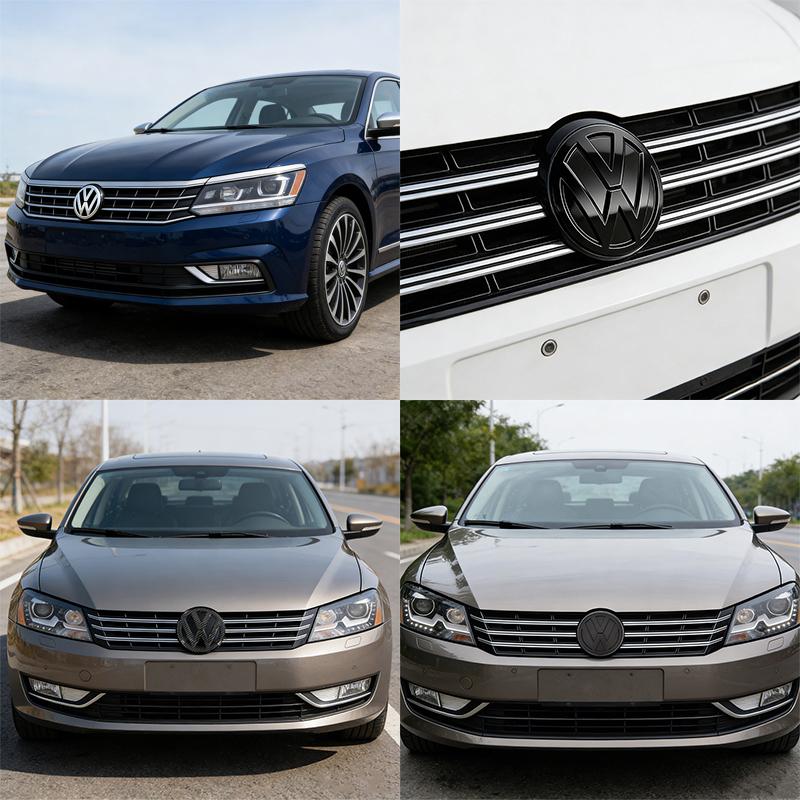 W125VW Car Logo Emblem Hood Front Rear Tail Mark Rear Badge 3G0853601B Replacement Accessories For Volkswagen Passat B8 2016-2018