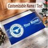 Personalized Crystal Velvet Carpet Brighton & Hove Albion Football Pattern Non Slip Floor Rug