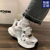 Original Explosive Platform Dad Shoes Women's Summer Mesh Breathable Versatile Shoes Niche Women's Shoes Casual Sports Shoes Women
