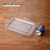 Commercial Acrylic Rectangular Food Display Tray