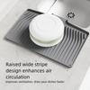 1PC Silicone Drain Pads Drying Mat Pots Dish Drain Mats For Kitchen Tableware Non-slip Mats Anti-scald Coaster Kitchen Tools