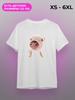 T-shirt with a Pig