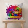 Cool AAmong UUs Game Pillow Covers Cartoon Sofa Decorative Home Doublesided Printing Short Plush Cute Cushion Cover