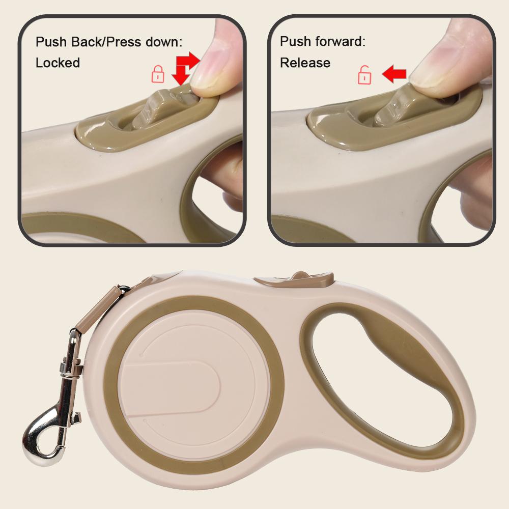 3M Long Strong Pet Leash For Large Dogs Durable Nylon Retractable Big Dog Walking Leash Leads Automatic Extending Dog Leash Rope