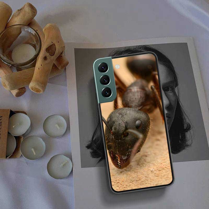 Red Fire Ants, Worker Ants Phone Case For Samsung Galaxy S22 S25 Ultra S21 S10 Plus S26 Edge S20 S23 S24 FE Cover Silicone S