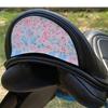 Leder Dressursattel mit doppeltem Sattelblatt und wechselbaren Kammern – Elegantes Cantle-Design