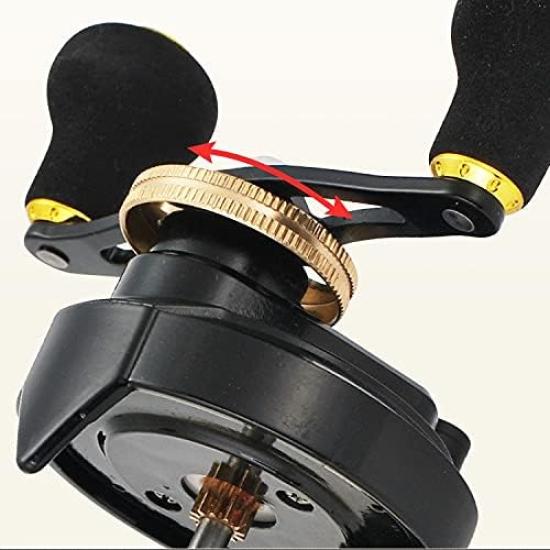Cage fishing raft reel, chinu reel, raft fishing, raft reel, drop-in, leftright winding, 3.6:1 gear ratio, 6+1BB, rock fishing, ice fishing, drag