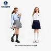 Navigare Girl's Long Sleeve Collared Shirt