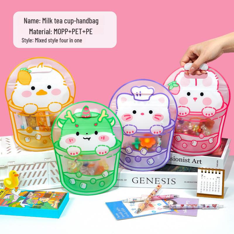 

Подарочный пакет для чашки молочного чая: Милый сувенир-конфета на день рождения или школьный сезон для детей