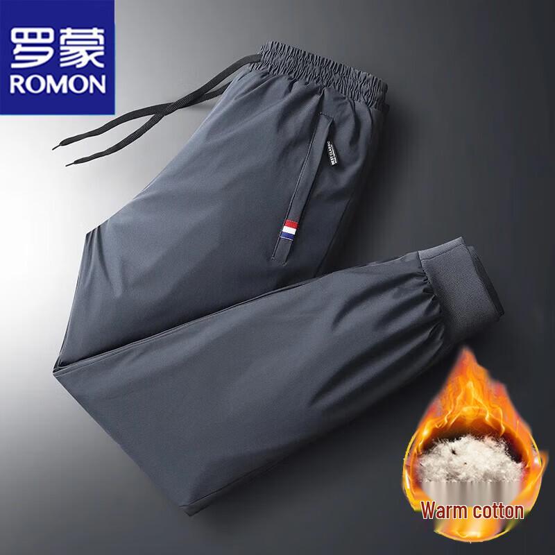 Romon Men's Warm Casual Pants