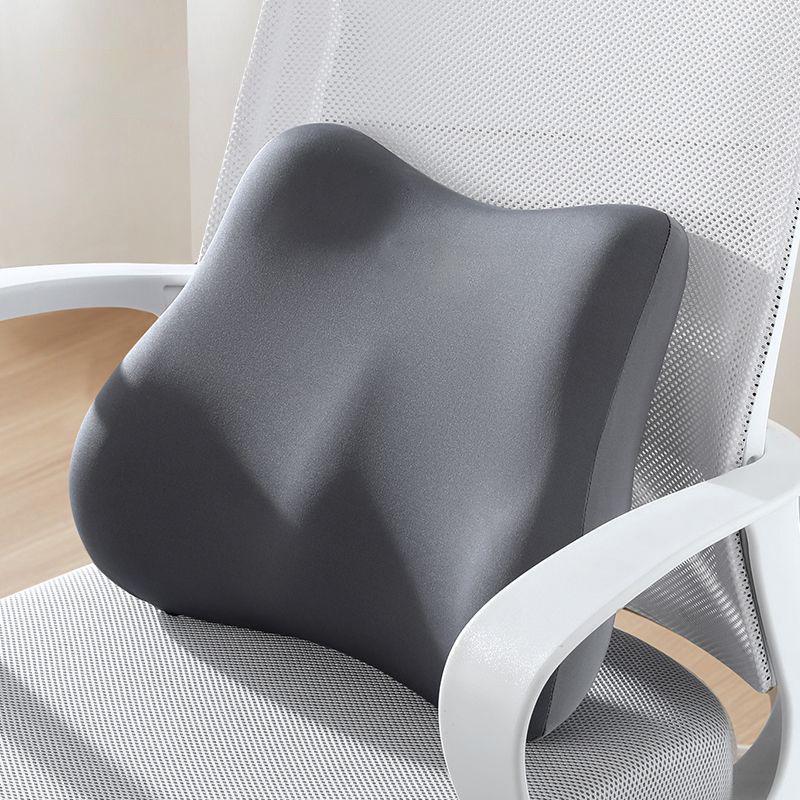 Ergonomic Memory Foam Seat & Lumbar Support Cushion for Office Chair