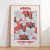 1pc Flower Market Art Prints Barcelona Japan Spain Mexico Worldwide Aesthetic Plant Poster Printing Home Office Bedroom Decor