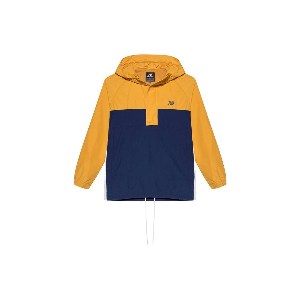 New Balance Fleece Windbreakers Asia Sizing Yellow Blue Unisex NA83N033-MY M