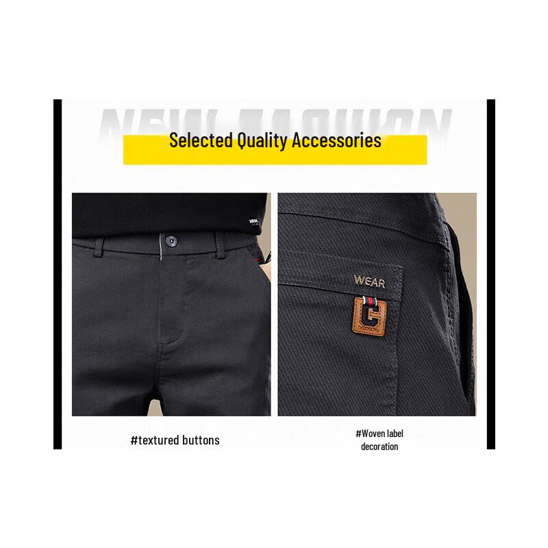 Pierre Cardin Herren Business Casual Gerade geschnittene Hose