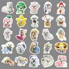 50 Pcs Waterproof Maltese Puppy Angel Stickers for Decoration