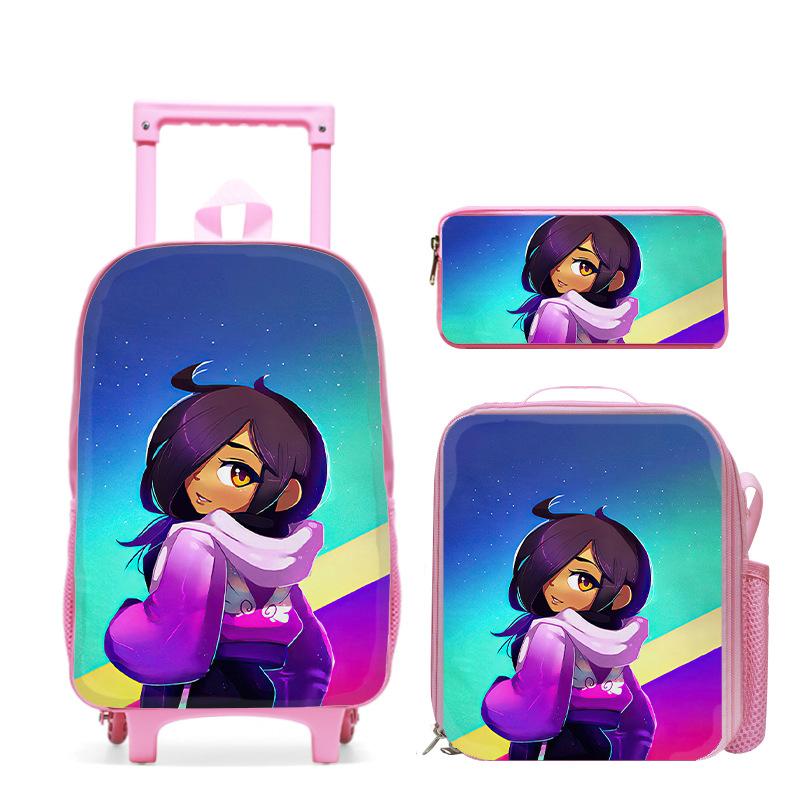 Kpop Witch Hunter Girl Group Schoolbag High Definition Printing Casual Crossing Border Lightweight Tie Rod Backpack One Piece Hair