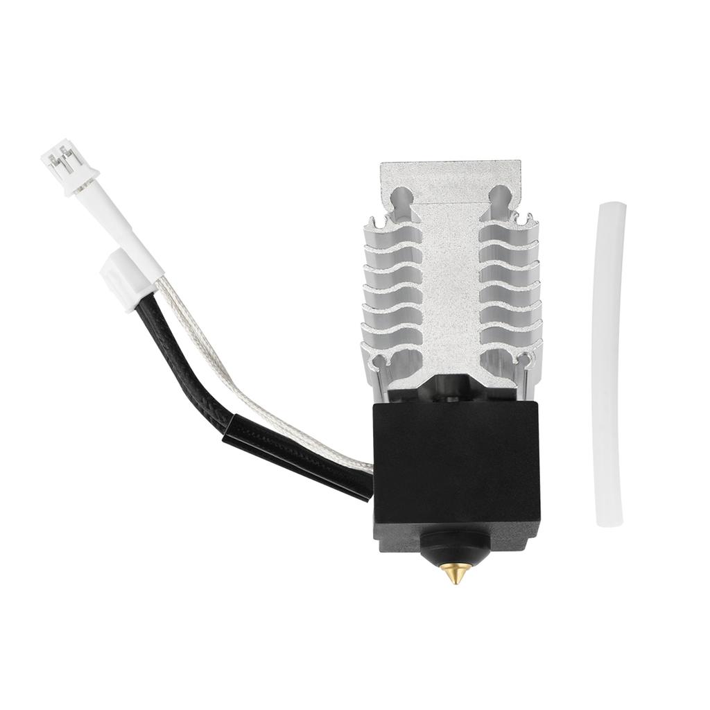 Print Head Kit for Ender 3V3 SE 3D Printer 0.4mm Brass Nozzle Aluminum Alloy Heat Block Feeding No Clogging 3D Printing