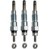 15261-65510 15694-65510 15694-65512 Glow Plugs 3PCS for Kubota D600 D750 D850 D950 Engine Tractors B1750D B2150DT B7100 B7200D B8200D