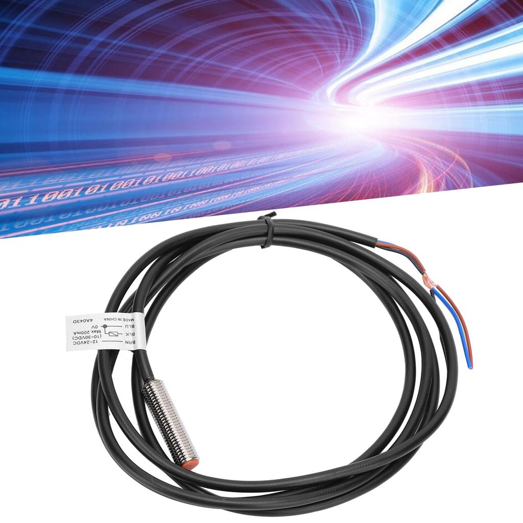 BERM Proximity Switch Inductive 3‑Wire PNP Detection Sensor PR08‑1.5DP 5mm DC12‑24V