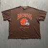 Vintage Cleveland Browns Shirt 3XL Brown 1990s NFL Football