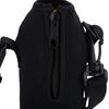 Outdoor Sports Water Bottle 1L Thermal Holder Case Cover with Strap (Black)