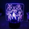 Led Cartoon Ultraman Bedroom Sleep Bed 3d Creative Desk Lamp Usb Straight Insert