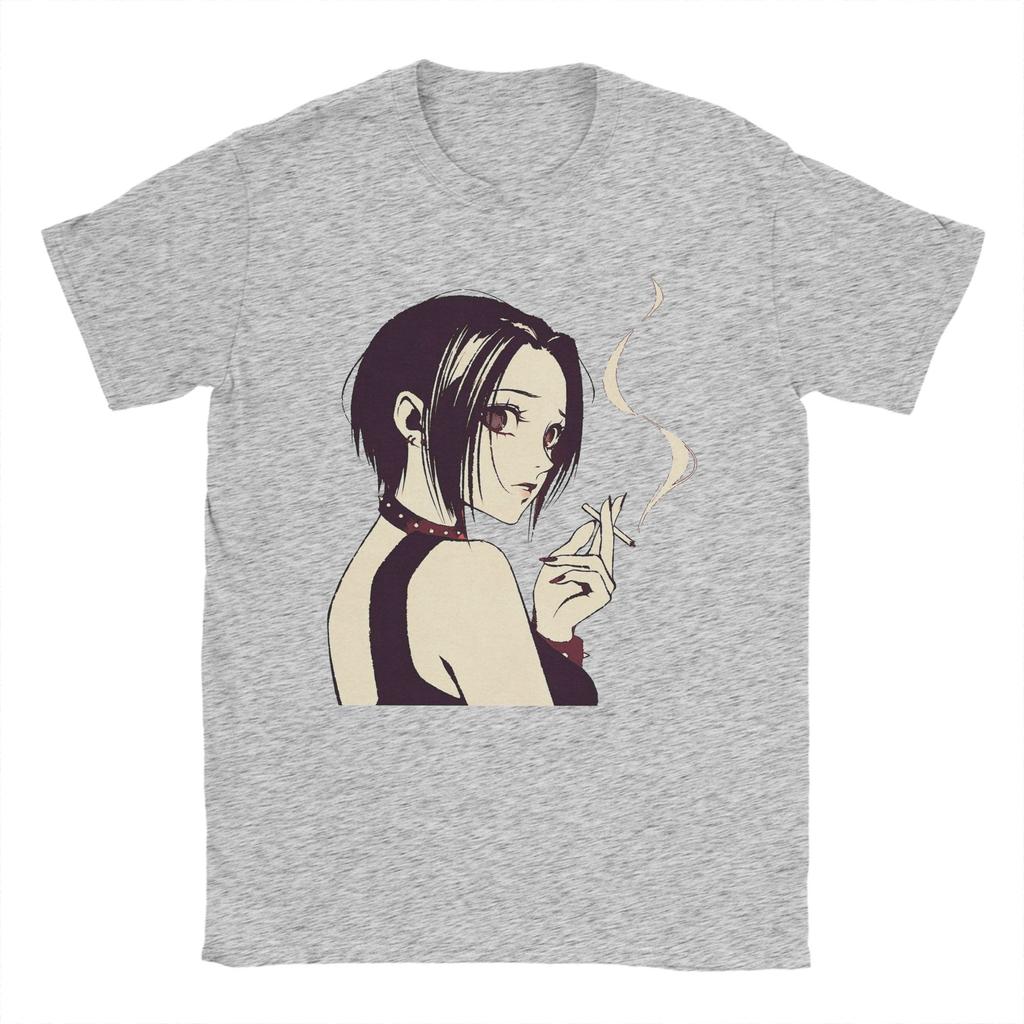 Streetwear NANA Osaki Black Stones T-Shirt Unisex Baumwolle Kurzarm Manga & Anime BLAST Rundhals Sommer Oberteile